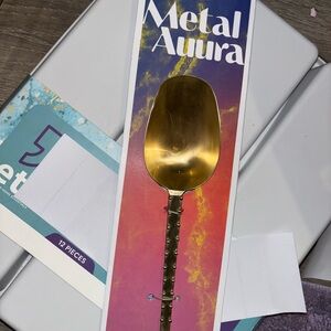 Metal Aura Gold Spoon PRICES VARY BRAND NEW